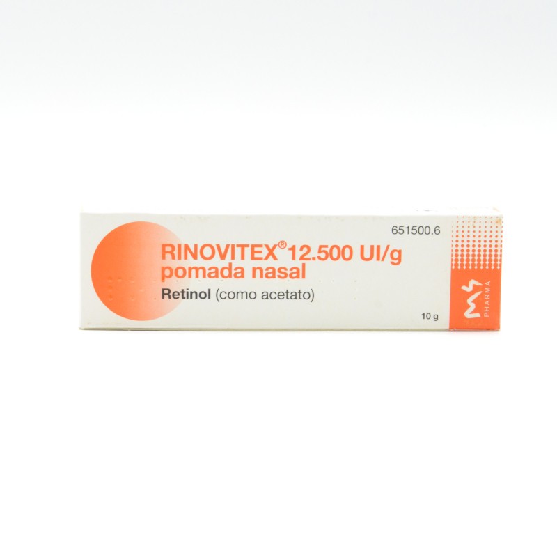 Rinovitex 12500 UI/G Pomada Nasal 10 G