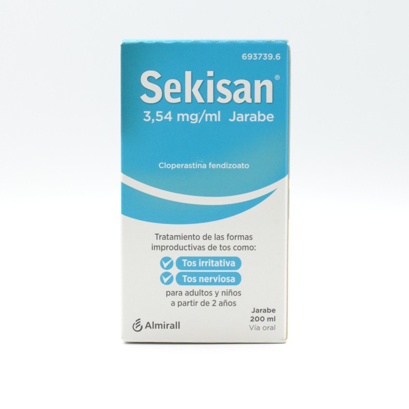 SEKISAN 3.54 MG/ML JARABE 200 ML