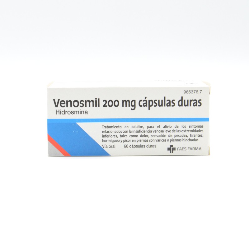 Venosmil 200 mg en 60 cápsulas