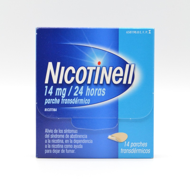 NICOTINELL 14 MG/24 H 14 PARCHES TRANSDERMICOS 3