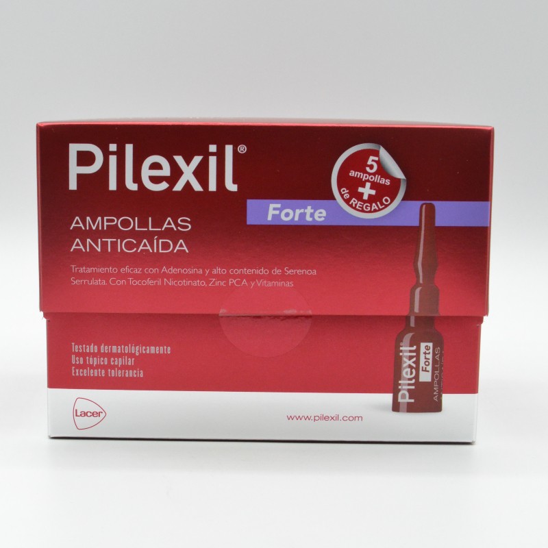 PILEXIL FORTE ANTICAIDA 20 AMPOLLAS (15+5 GRATIS)