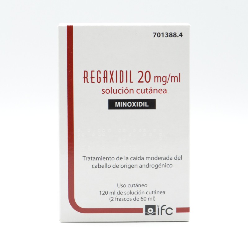 REGAXIDIL 20 MG/ML SOL CUTANEA 120 ML
